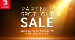Switch Partner Spotlight Sale live on the Nintendo eShop
