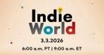 March 2026 Indie World Showcase live stream
