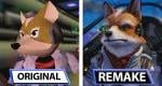 Video: Star Fox Nintendo Switch 2 vs. Star Fox 64 graphics comparison