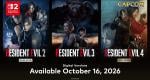 Resident Evil 2, 3 and 4 remakes are coming to Switch 2 next month