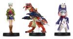 A look at the Monster Hunter Stories 2: Wings of Ruin amiibo, exclusive to GameStop in the U.S.